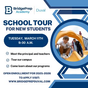 School Tour for New Families 9:00 a.m.